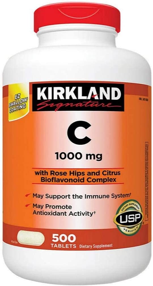 Kirkland Vitamina C 1000mg X 500 Tab
